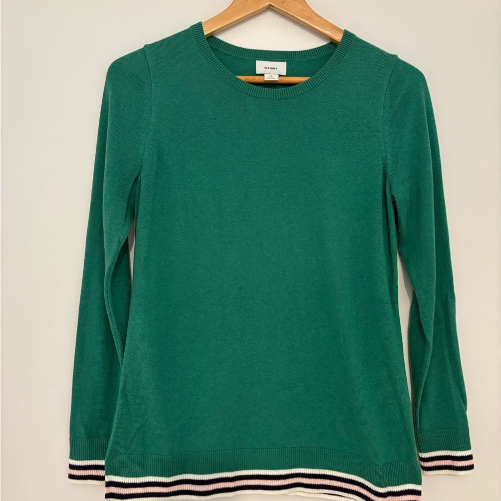 Old Navy Green Knit Top
